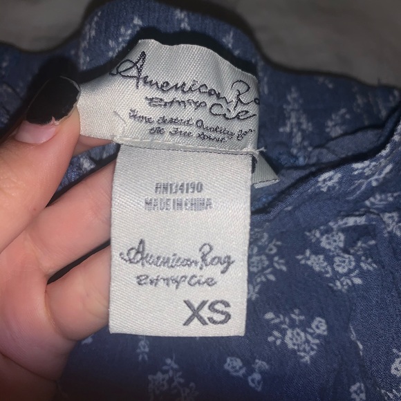 Blue Floral Two Piece Set - Picture 4 of 4